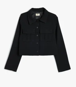 Kinderen Koton Normaal Crop lengte Jasje