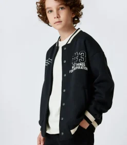 Kinderen Koton Normaal Drukknoop gedetailleerd Jasje