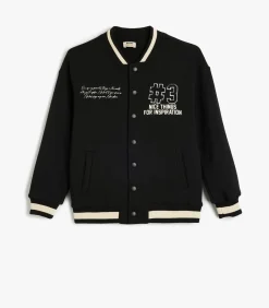 Kinderen Koton Normaal Drukknoop gedetailleerd Jasje