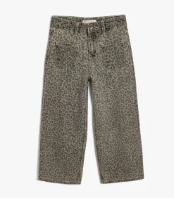 Kinderen Koton Normale taille Brede pijpen Jeansbroek