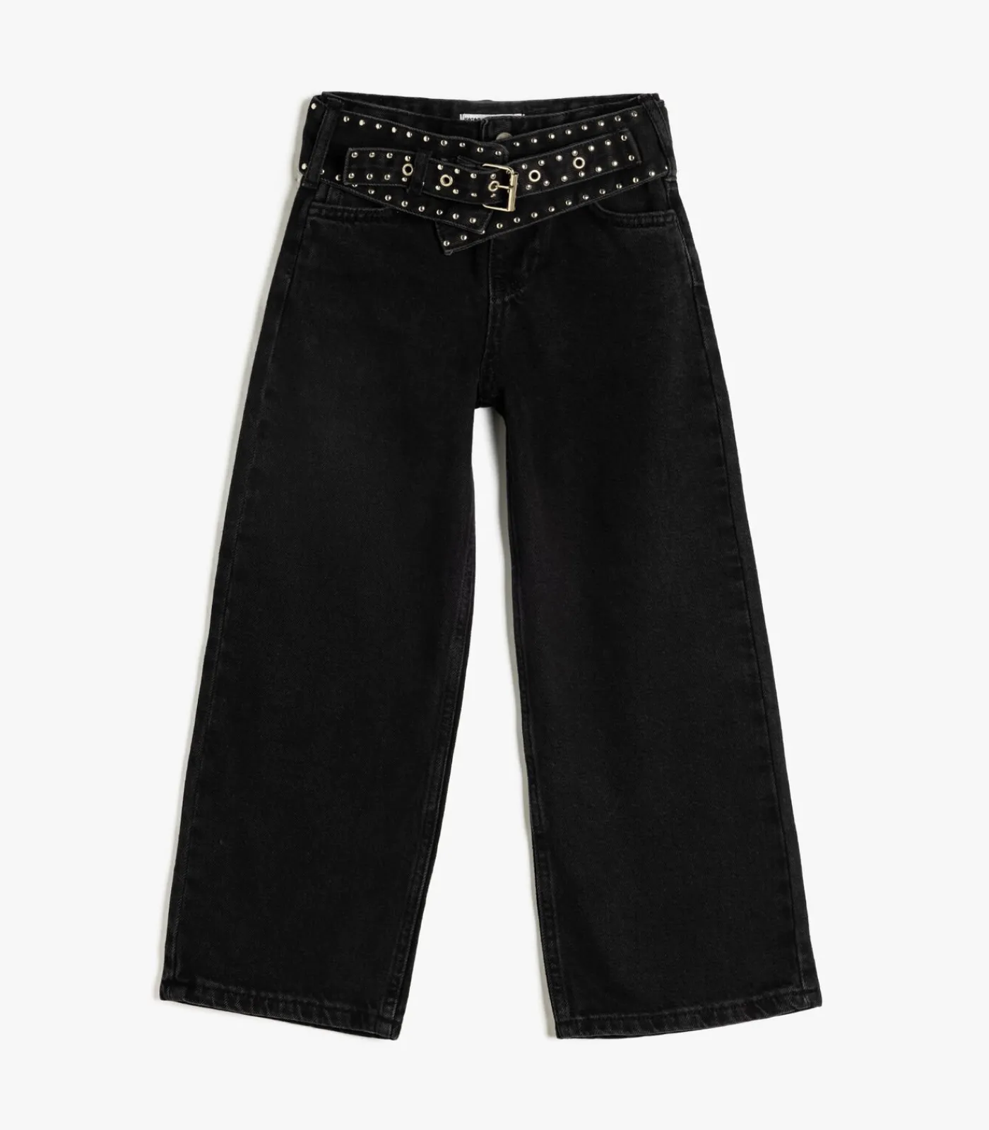 Normale taille Brede pijpen Jeansbroek Kinderen Jeans