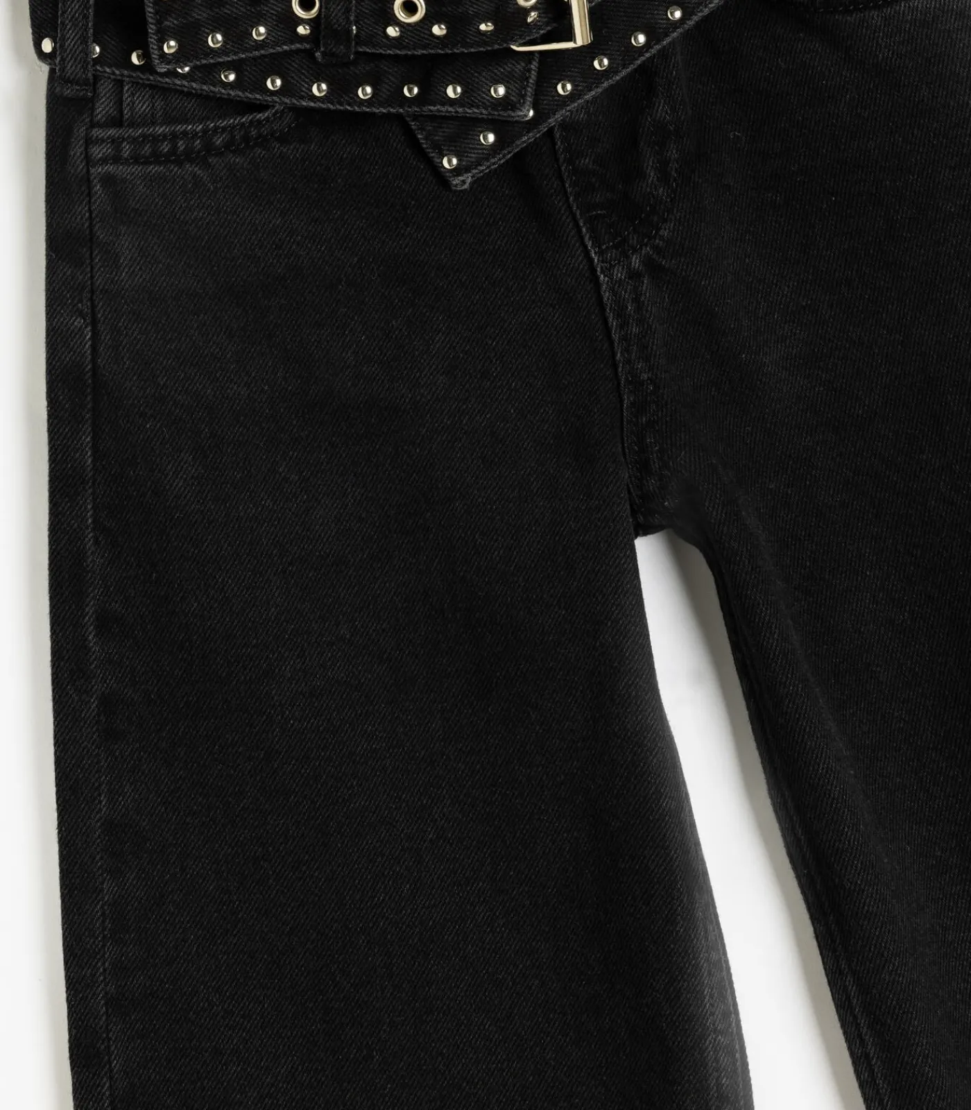 Normale taille Brede pijpen Jeansbroek Kinderen Jeans