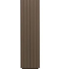 Discount Nova Hoge Kast - Grenen - Truffel Bruin - 215x67x40 Meubels