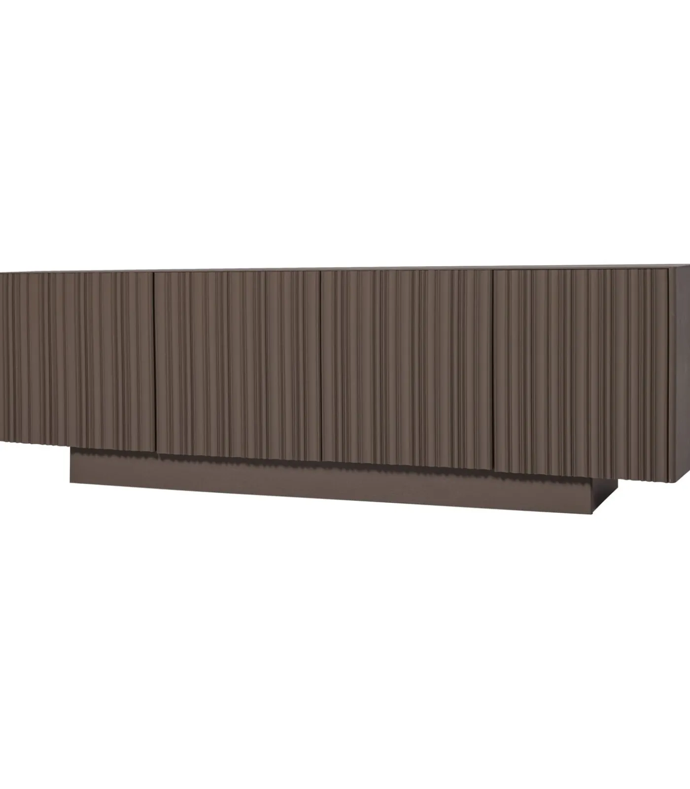 WOOOD Nova Tv Meubel 200 cm - Grenen - Truffel Bruin - 54x200x40