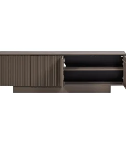 WOOOD Nova Tv Meubel 200 cm - Grenen - Truffel Bruin - 54x200x40