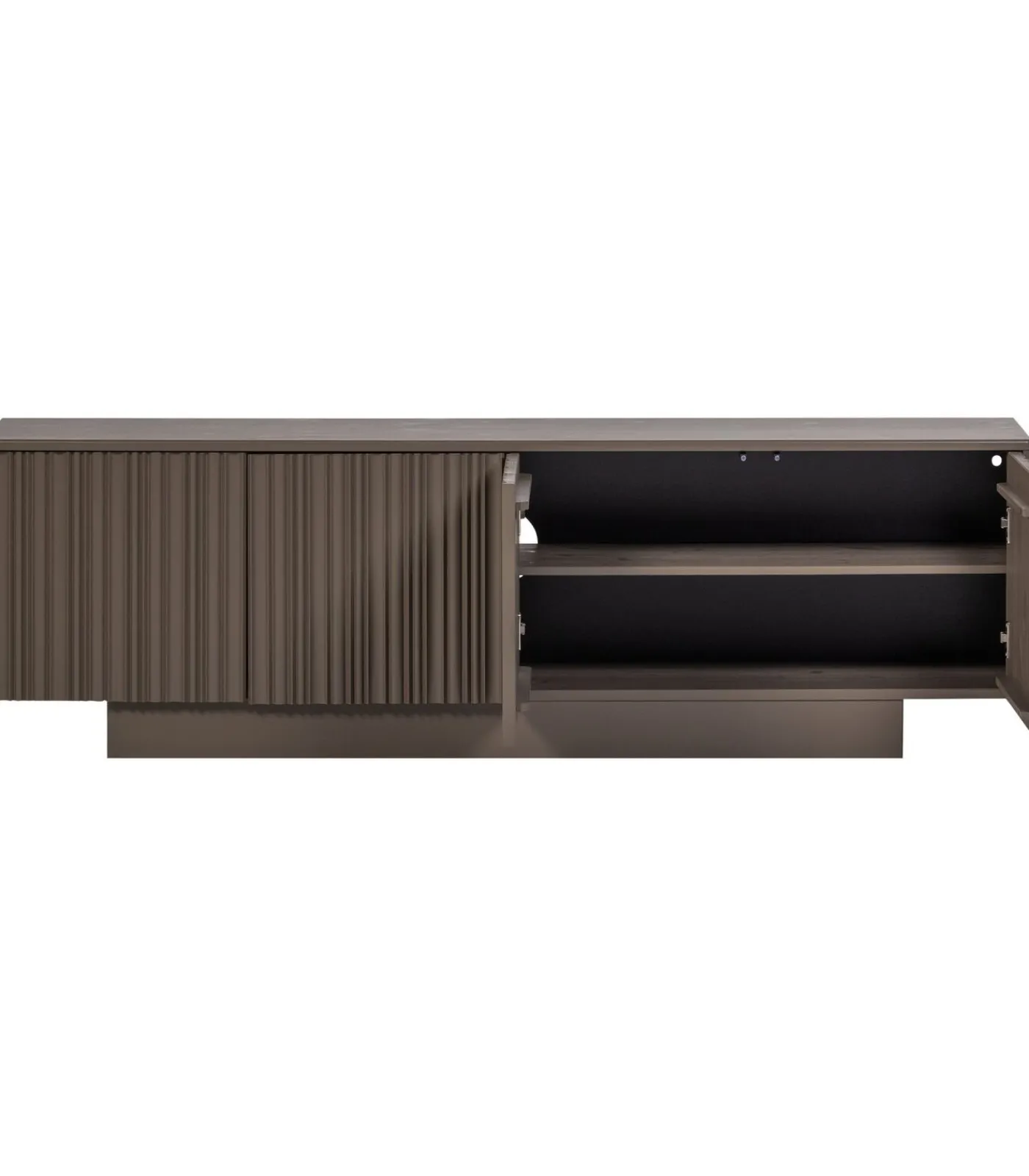 WOOOD Nova Tv Meubel 200 cm - Grenen - Truffel Bruin - 54x200x40