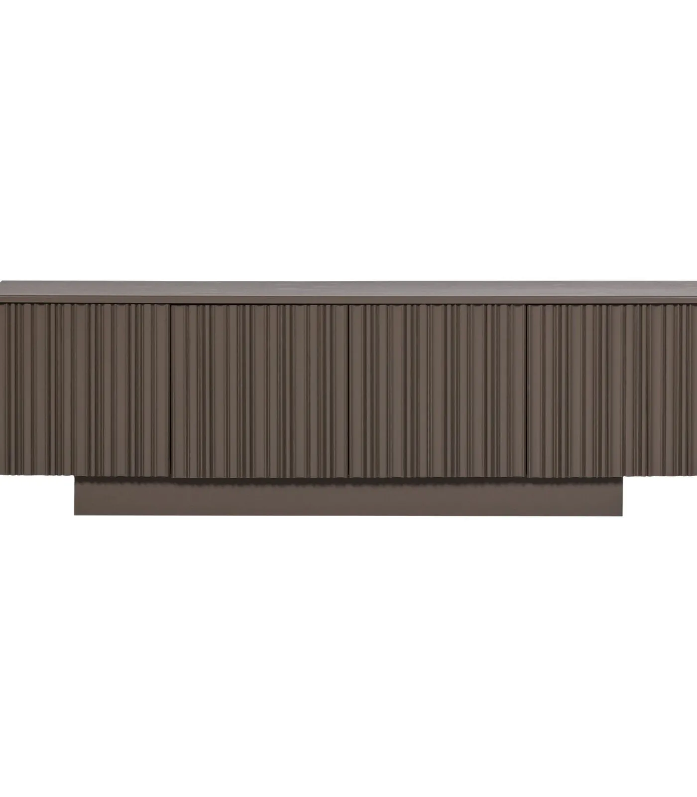 WOOOD Nova Tv Meubel 200 cm - Grenen - Truffel Bruin - 54x200x40