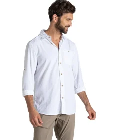 Outlet NUORO II - Shirt - Wit Heren Hemden