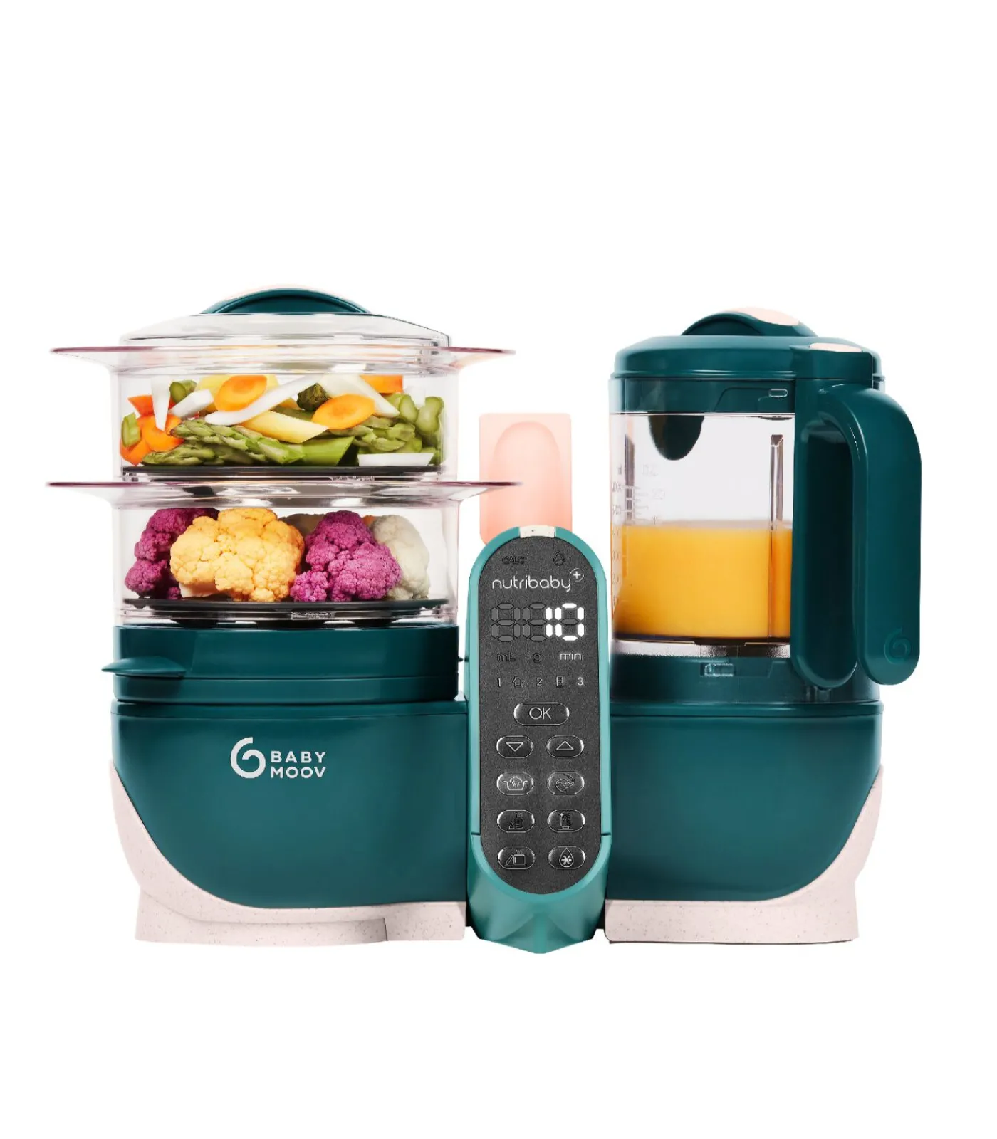 Kinderen BabyMoov Nutribaby(+) - Multifunctionele keukenmachine