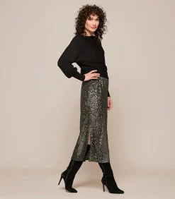 Outlet Nyla Rok Grijs DAMES Rokken