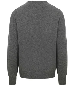 Discount O Lamswol Grijs Heren Truien & Cardigans