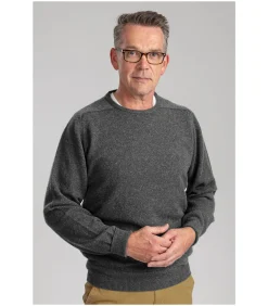 Discount O Lamswol Grijs Heren Truien & Cardigans