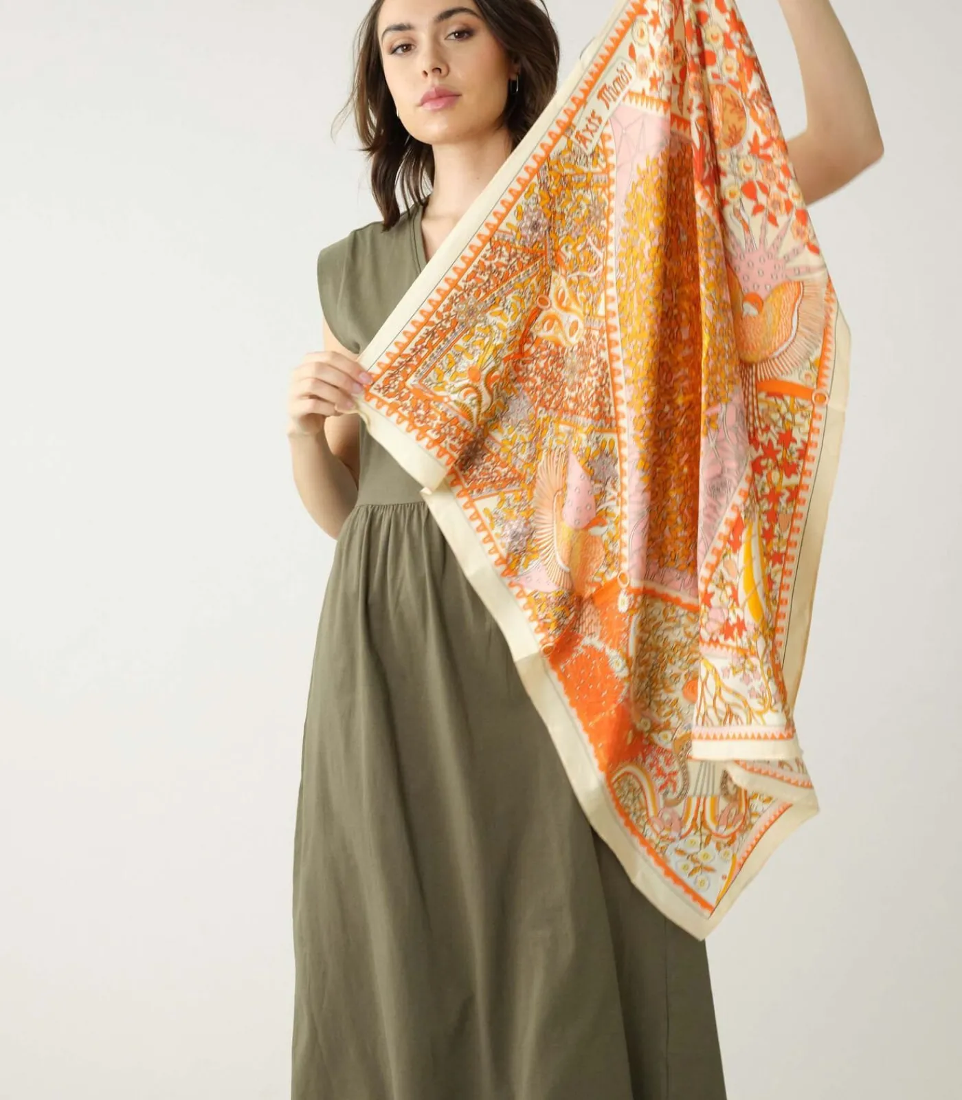 Best OANA - Gestreepte sjaal DAMES Sjaals