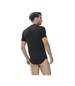 Heren Mey Olympia Shirt Dry Cotton Zwart T-Shirt