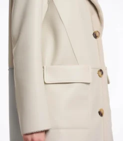 New Omkeerbare lange jas Berken 44 DAMES Jassen