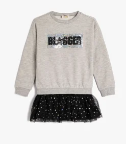 Hot Onder knielengte Sweat jurk Jurk Kinderen Kleedjes