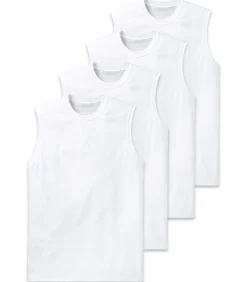 Outlet Onderhemd Essentials 4P Verpakking van 4 Heren Tops & Shirts