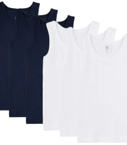 Online Onderhemd Set van 6 Kinderen Ondergoed En Nachtmode