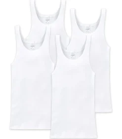 Sale Onderhemd Verpakking van 4 Heren Tops & Shirts