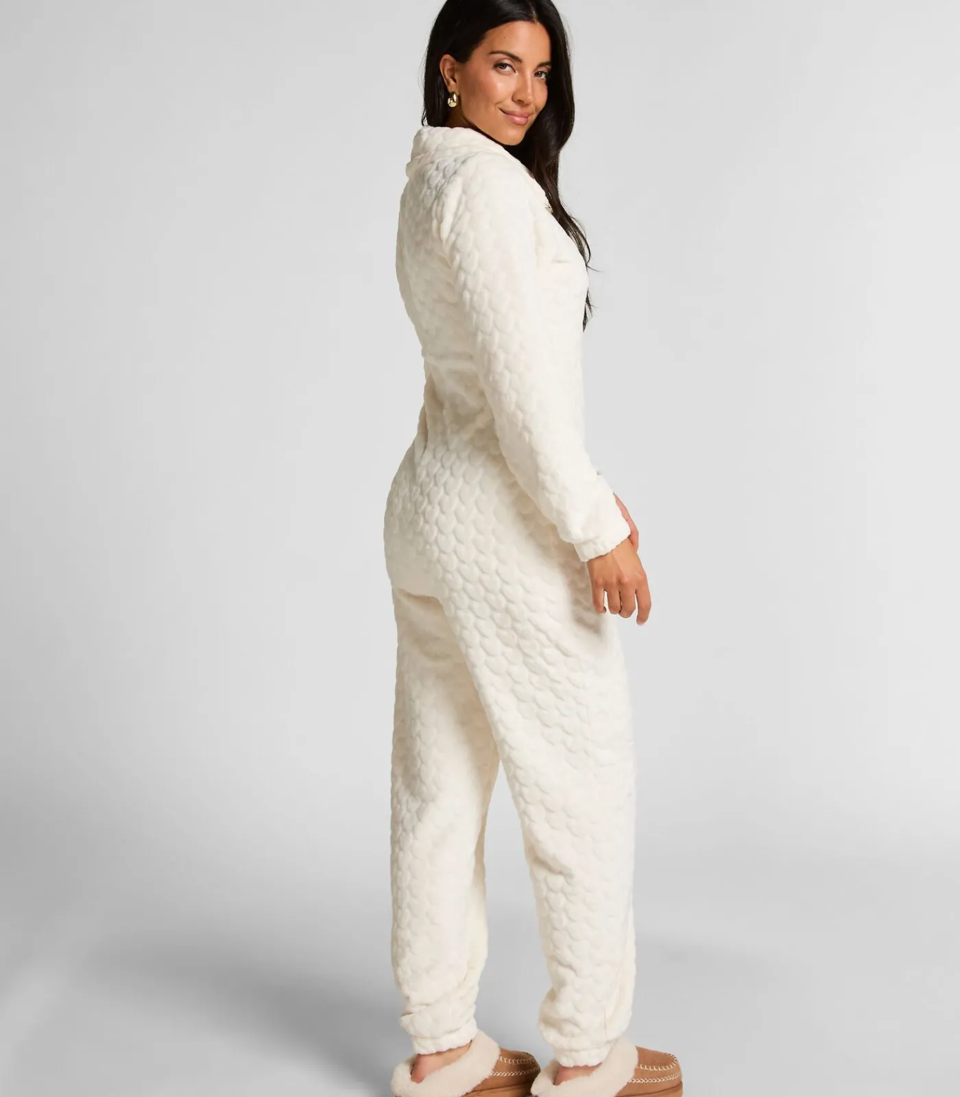 DAMES Hunkemöller Onesie met kabelontwerp en rits