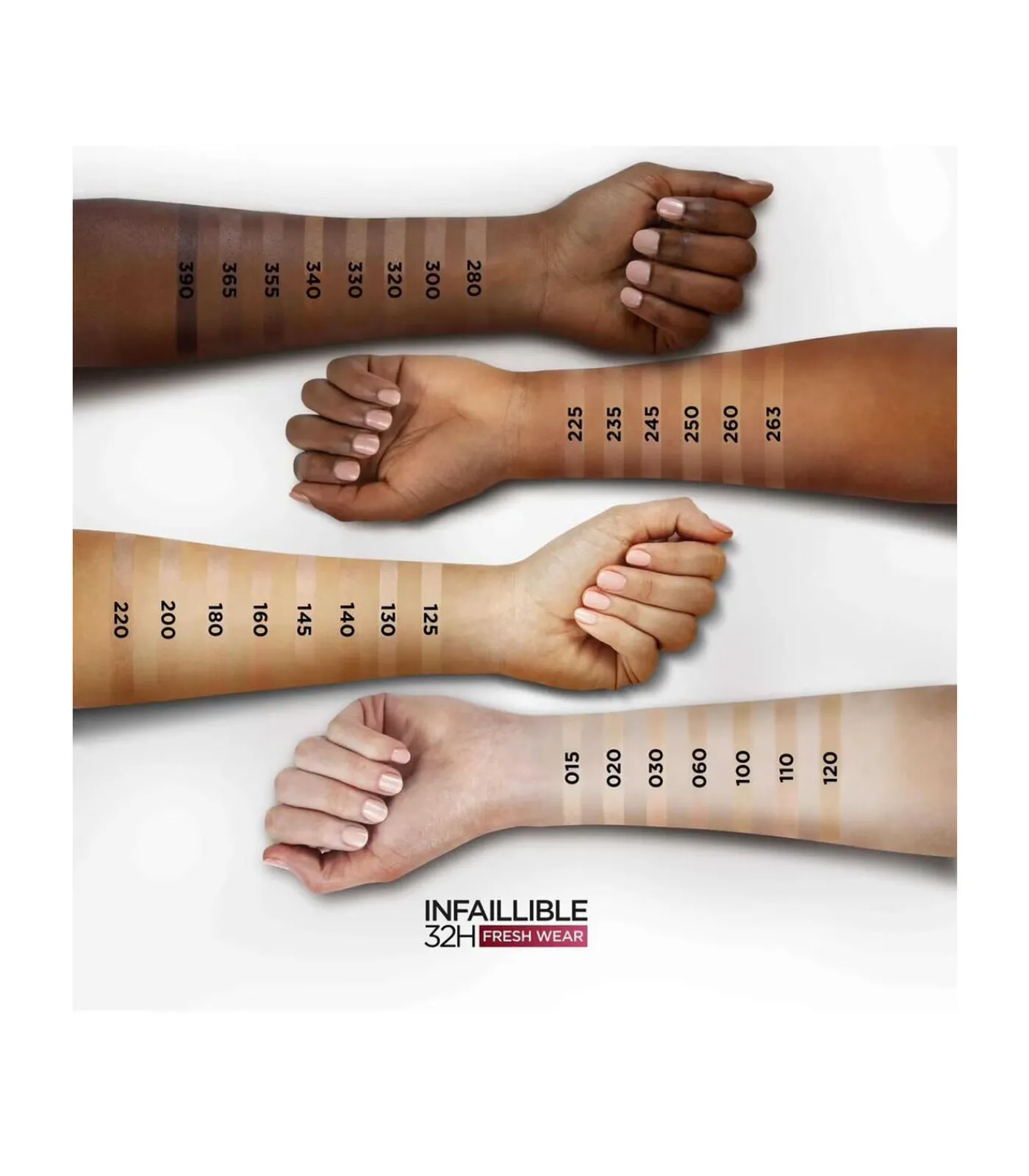 L'Oréal Paris Onfeilbare Foundation 32h Fresh Wear - 100 Lin