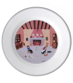 Villeroy & Boch Ontbijtbord Open haard Design Naif