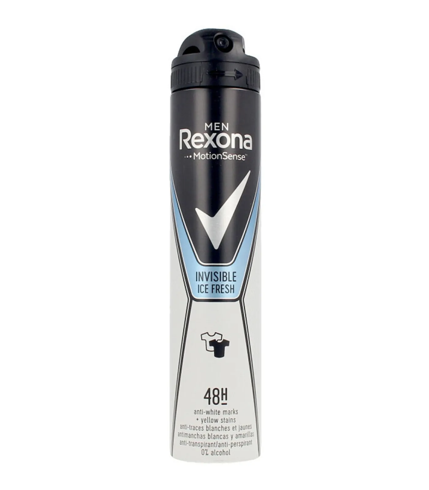 Rexona Onzichtbare Ice Fresh 48u Deodorant Spray voor Mannen - 200ml