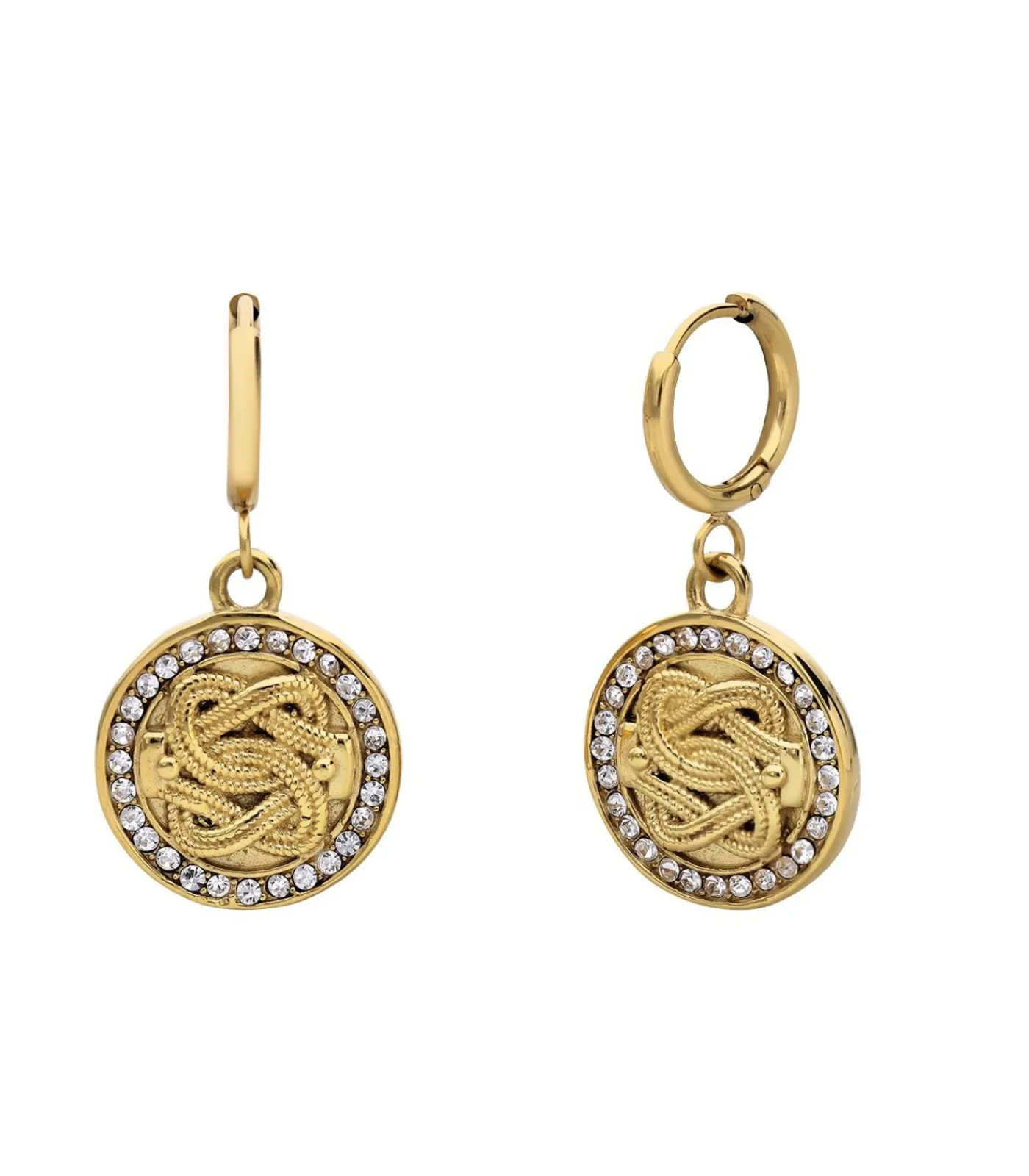 DAMES Lucardi Oorbellen - Goudkleurig