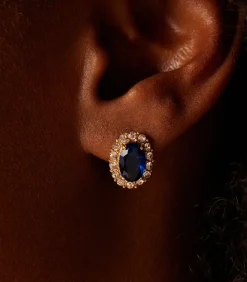 DAMES Lucardi Oorbellen Staal