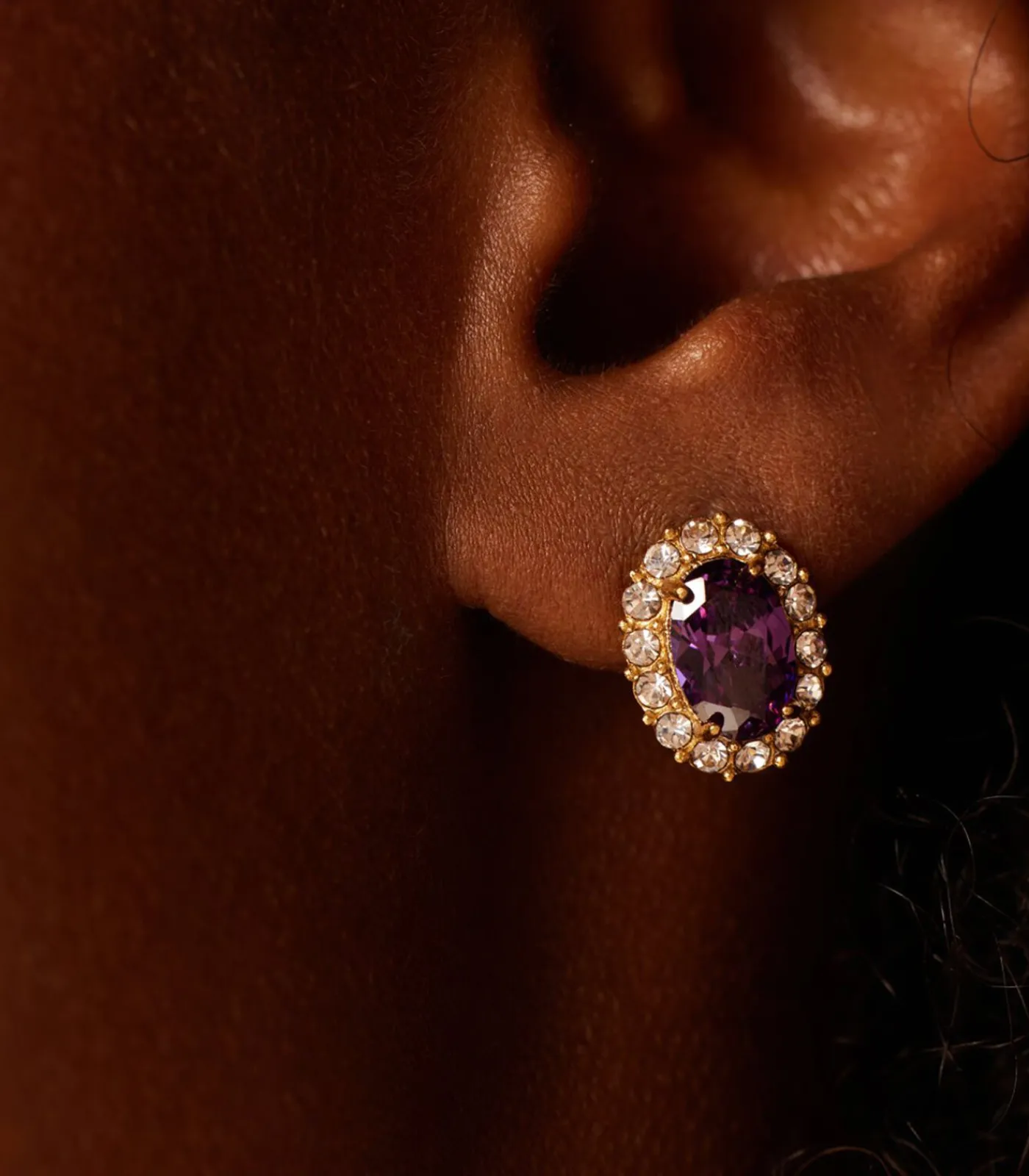 DAMES Lucardi Oorbellen Staal