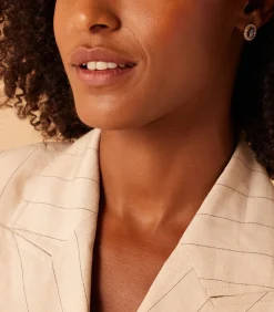 DAMES Lucardi Oorbellen Staal