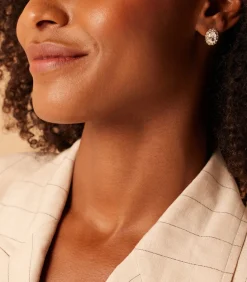 DAMES Lucardi Oorbellen Staal