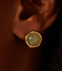 Clearance Oorbellen Staal - Goudkleurig DAMES Oorbellen