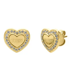 DAMES GUESS Oorbellen Staal - Goudkleurig