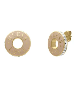 DAMES GUESS Oorbellen Staal - Goudkleurig