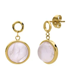 DAMES Lucardi Oorbellen Staal - Goudkleurig