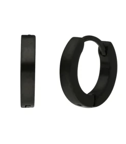 DAMES Lucardi Oorbellen Staal - zwart