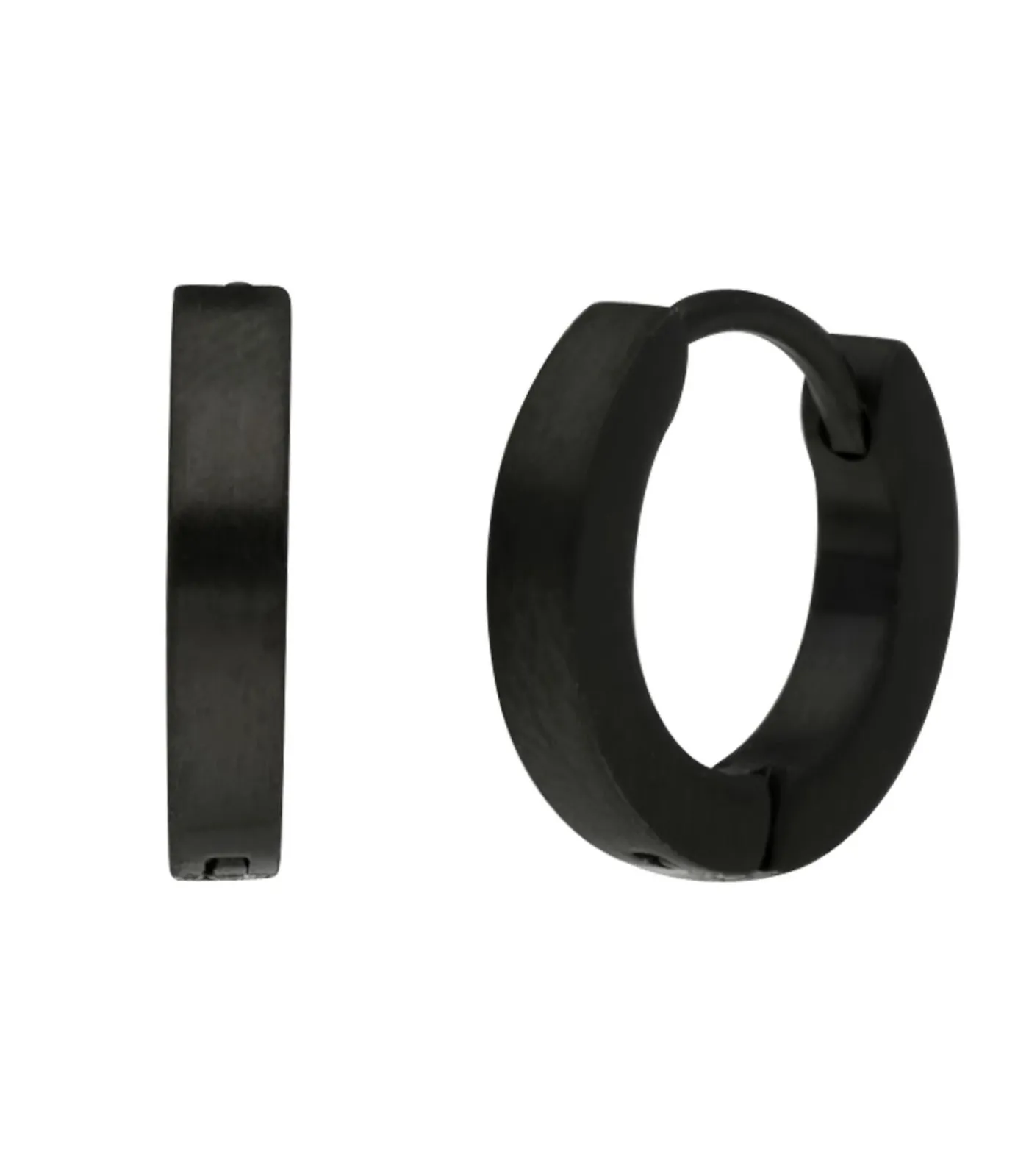 DAMES Lucardi Oorbellen Staal - zwart