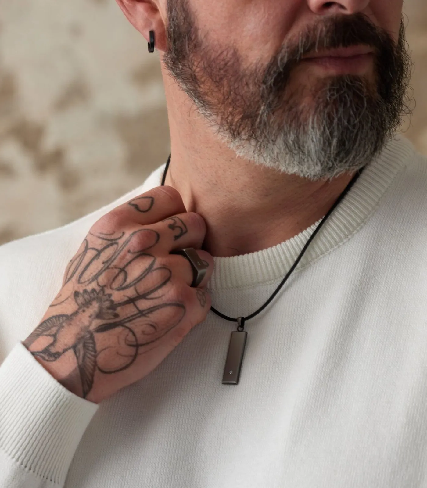 DAMES Lucardi Oorbellen Staal - zwart