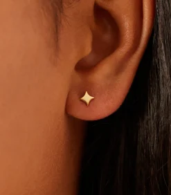 Hot Oorbellen Zilver - Goudkleurig DAMES Oorbellen