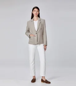 DAMES Smart & Joy Op maat gemaakt jasje met patch