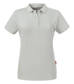 DAMES Russell ORGANIC - Poloshirt - Anthraciet Grijs