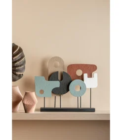 Present Time Ornament Abstract Art - - 36x10x44.5cm