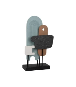 Best Ornament Abstract Art - Multicolor - 27.5x11x49cm Decoratie