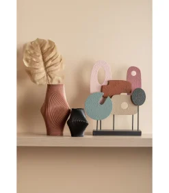 Present Time Ornament Abstract Art - - 36x9.5x44cm