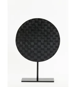 New Ornament Persegi - Zwart - 36x7.5x51.5cm Decoratie