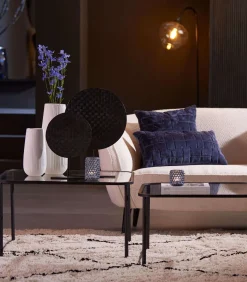 New Ornament Persegi - Zwart - 36x7.5x51.5cm Decoratie