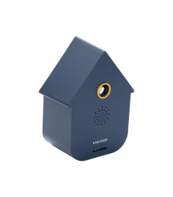 Hot Ornament Sound Box Modern Cuckoo - Blauw - 12x7.5x11.5cm Decoratie