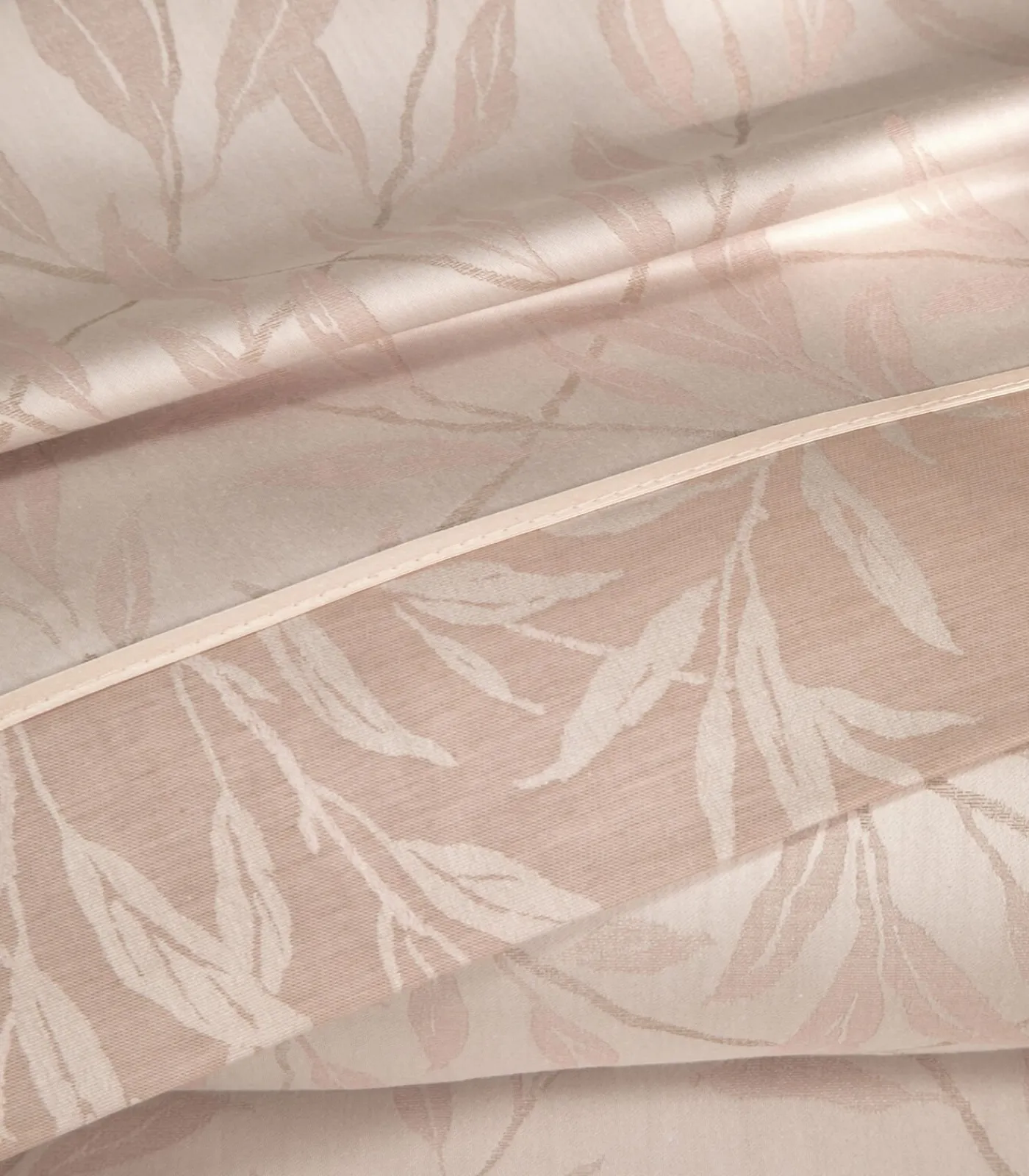 Online OSIER Poudre - Laken Jacquard katoen Lakens