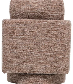 Discount Oska Draaifauteuil - Melange Stof - Bruin - 64x78x79 Zetels